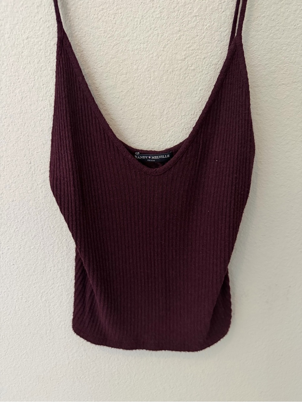 Maroon tank